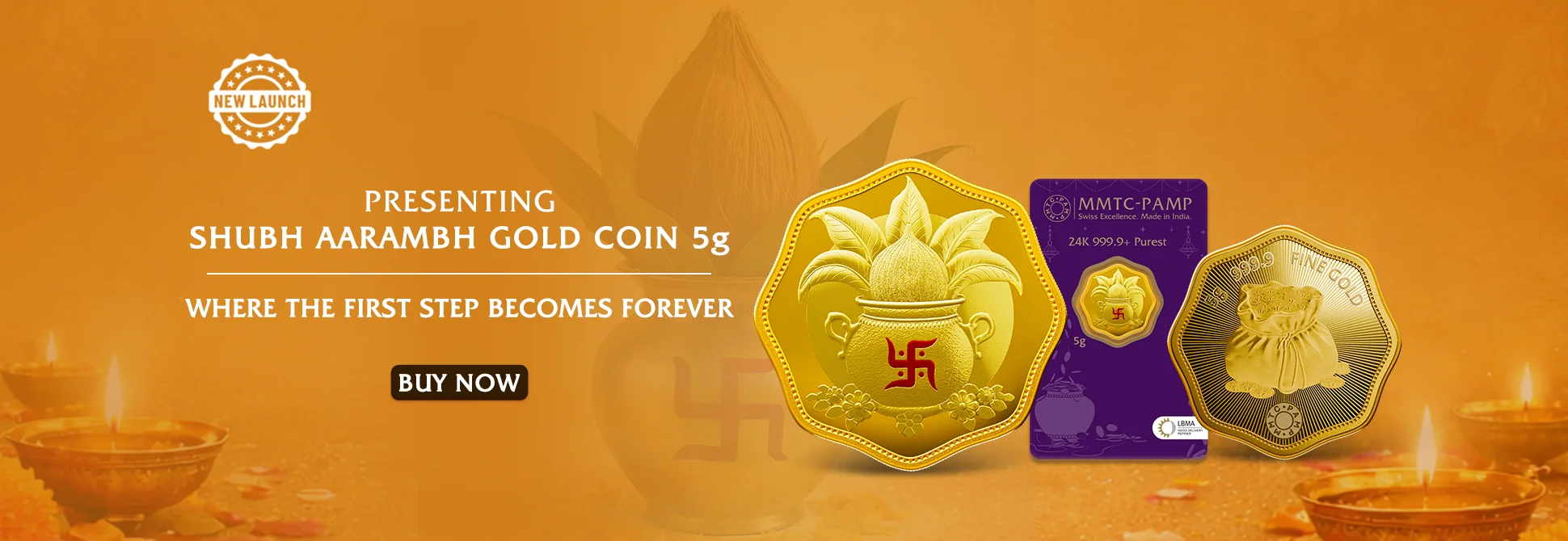 Shubh Aarambh Gold Coin Offer